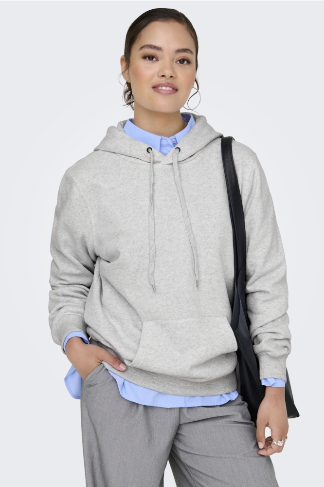 ONLDAZE L/S HOOD SWT NOOS 15325980 LIGHT GREY MELANGE